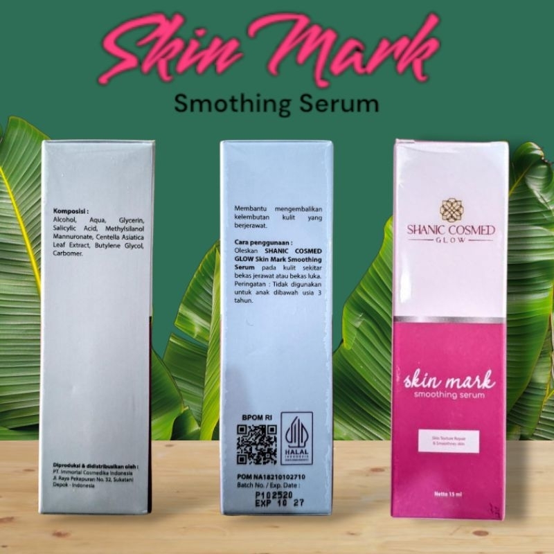 Skin Mark Smoothing Serum | Serum Kulit Berminyak & Berjerawat