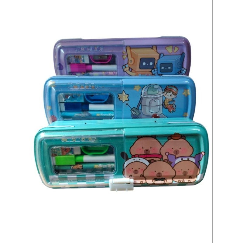 

TEMPAT PENSIL KOTAK PENSIL 3 SUSUN SATU SET