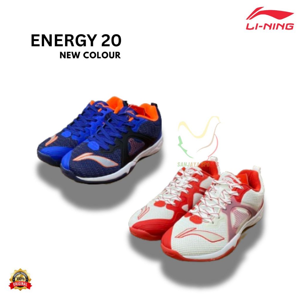 SEPATU LINING ENERGY 20 BADMINTON NEW COLOUR ORIGINAL Clearance sale