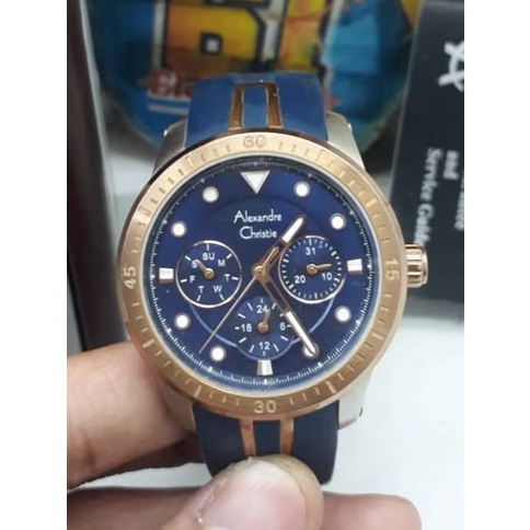 JAM TANGAN ALEXANDRE CHRISTIE 2772BF BEKAS