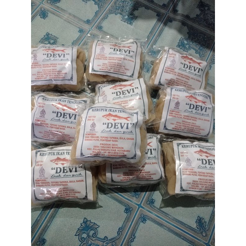 

kerupuk ikan tenggiri renyah gurih nikmat