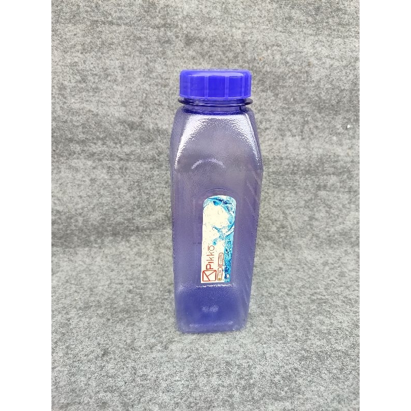 Botol Air Minum Kotak Pikko 1 Liter Plastik