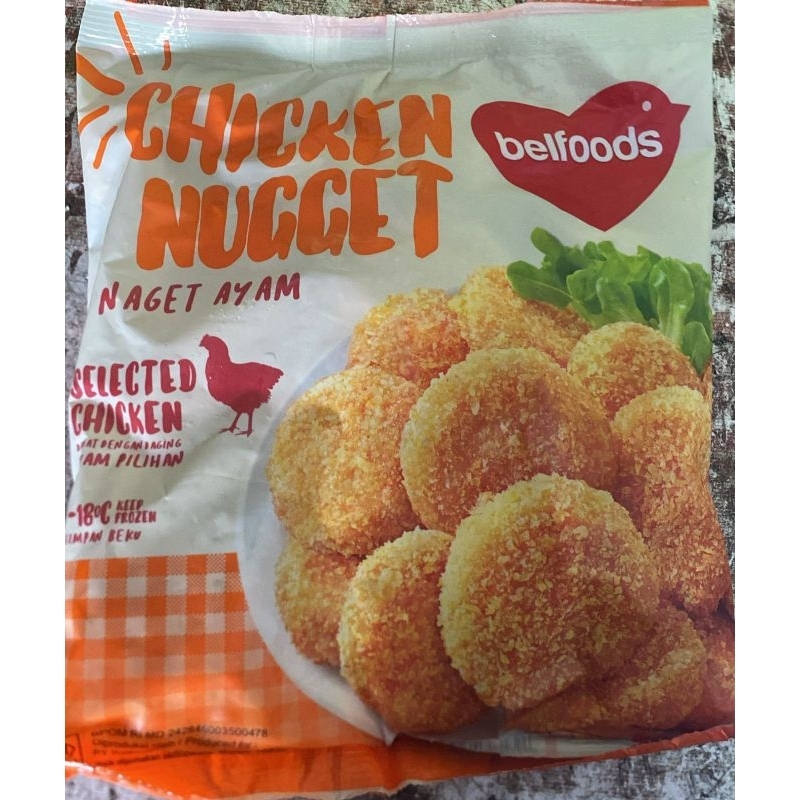 

Nugget crunchy bellfoods 500g