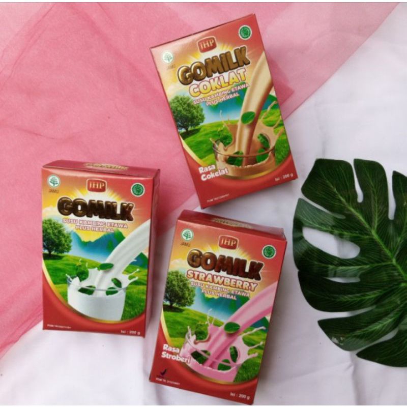 

Susu plus herbal susu gomilk kambing etawa jhp bariklana go milk original dengan ekstrak alami kelor