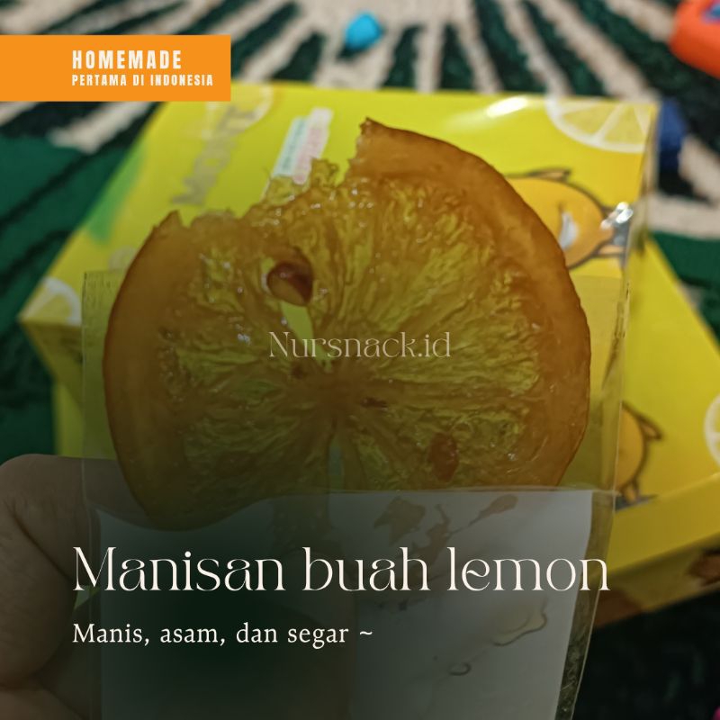 

Manisan Lemon kering ecer