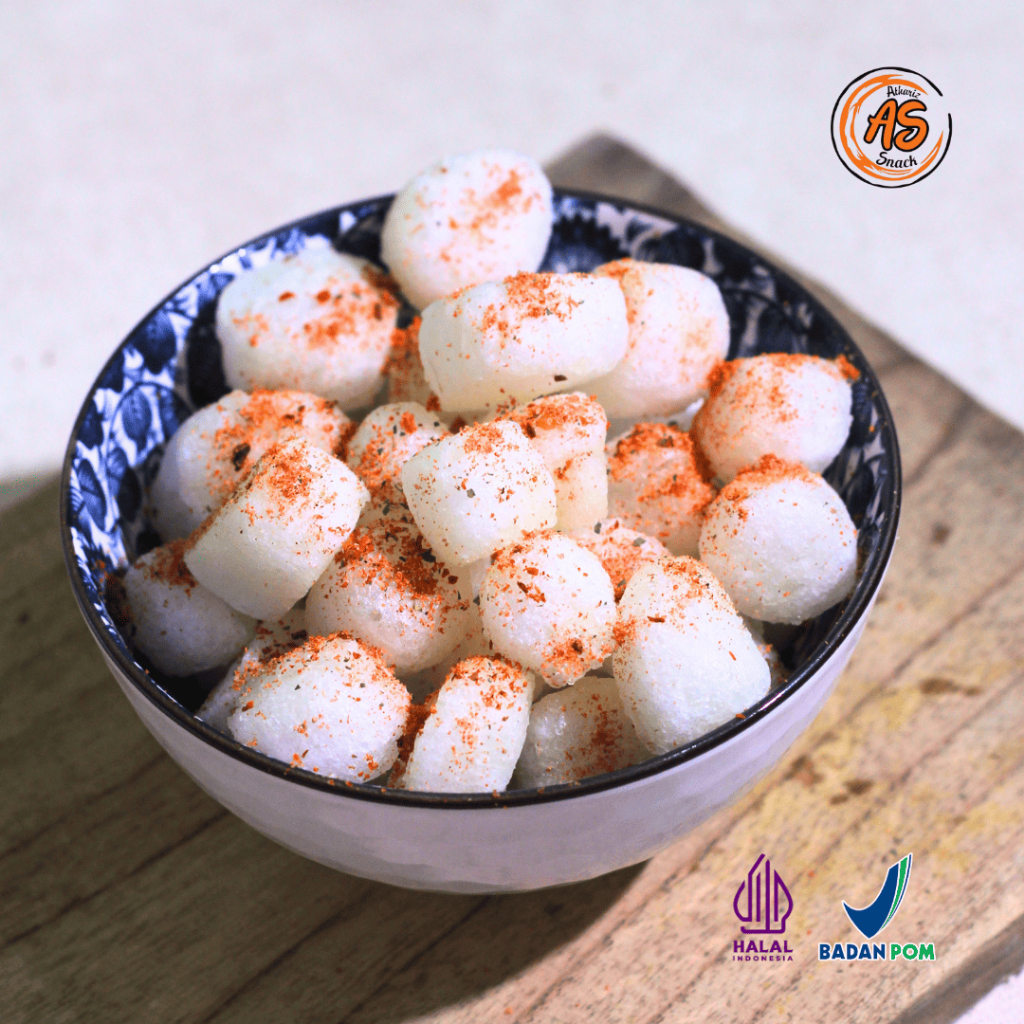 

Athariz Snack - Cimol Crispy Praktis 400gr – Kenyal Gurih Siap Goreng - BPOM & HALAL