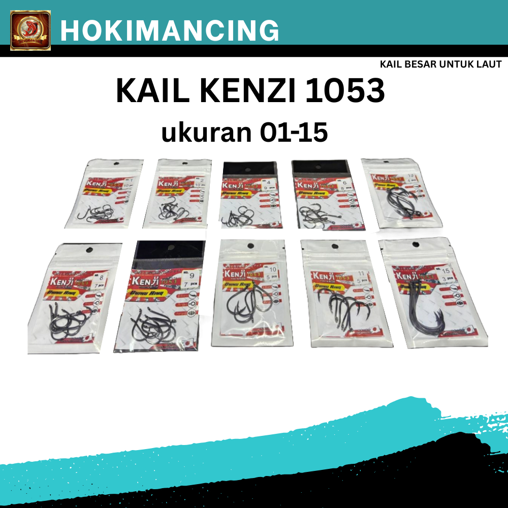Kail Pancing Laut Kenzi 1053 / Kail Pancing Besar 1053 / Kail 1053