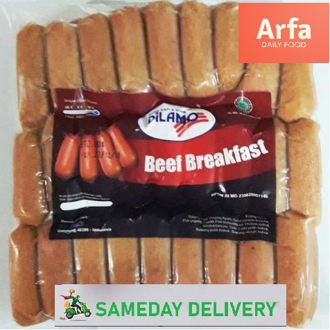

Dilamo Sosis Premium Beef Breakfast (500 gram)