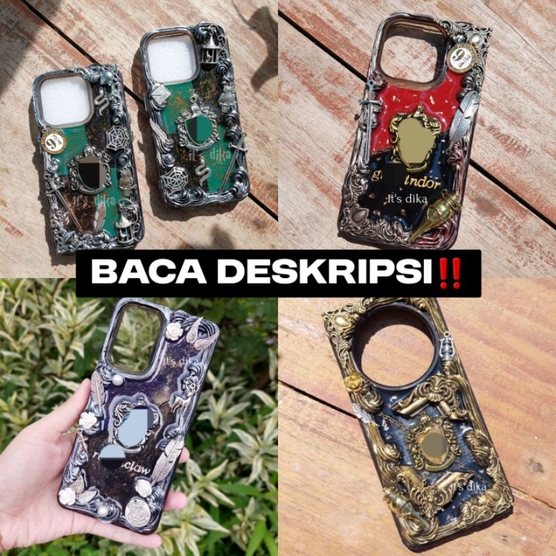 CUSTOM CASE HP Deco Decoden Asrama Sihir