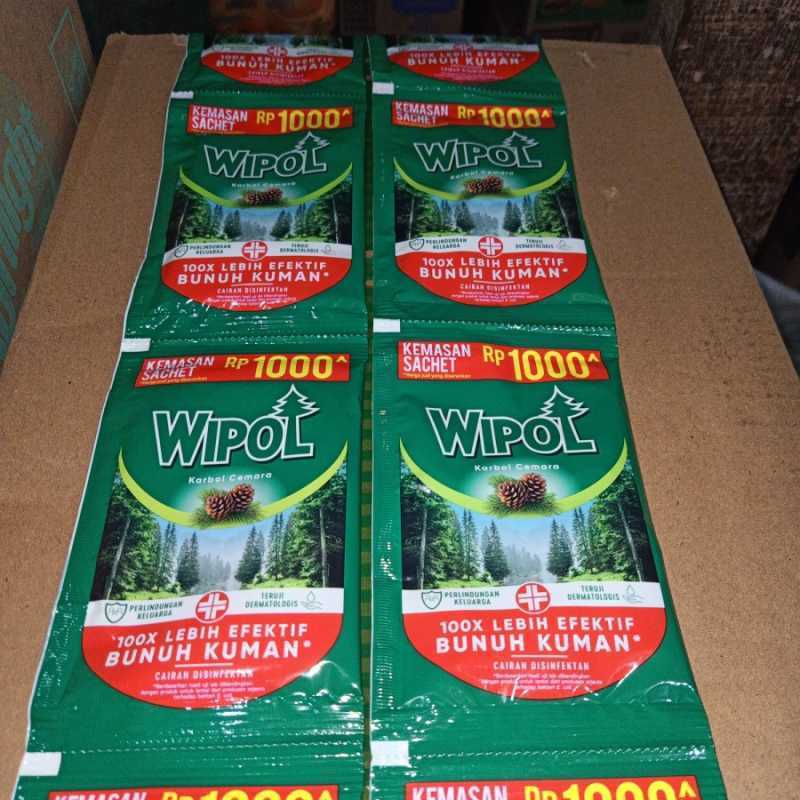 WIPOL SACHET 36ML DUS ( 144 SACHET )