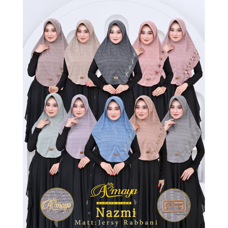 ALMAYA NAZMI // HIJAB BERGO NAZMI BY ALMAYA