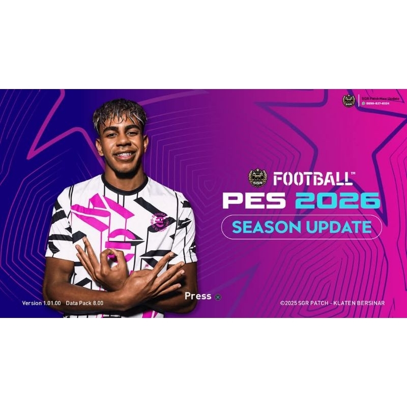 PES 2025 SGR Patch PS4 HEN