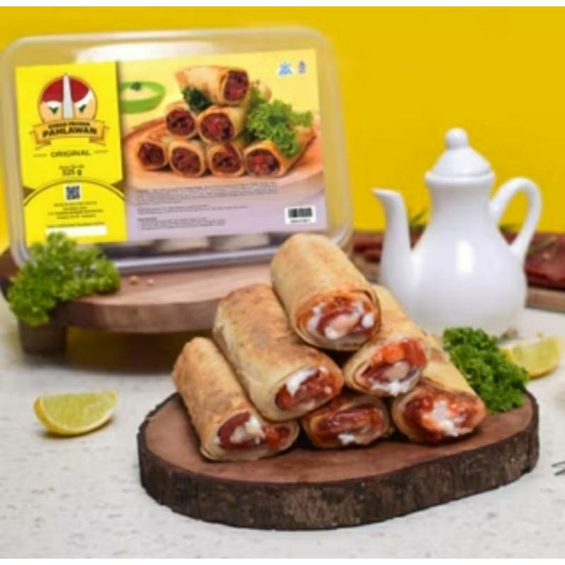 

Kebab Pahlawan Original & spicy isi 10pcs