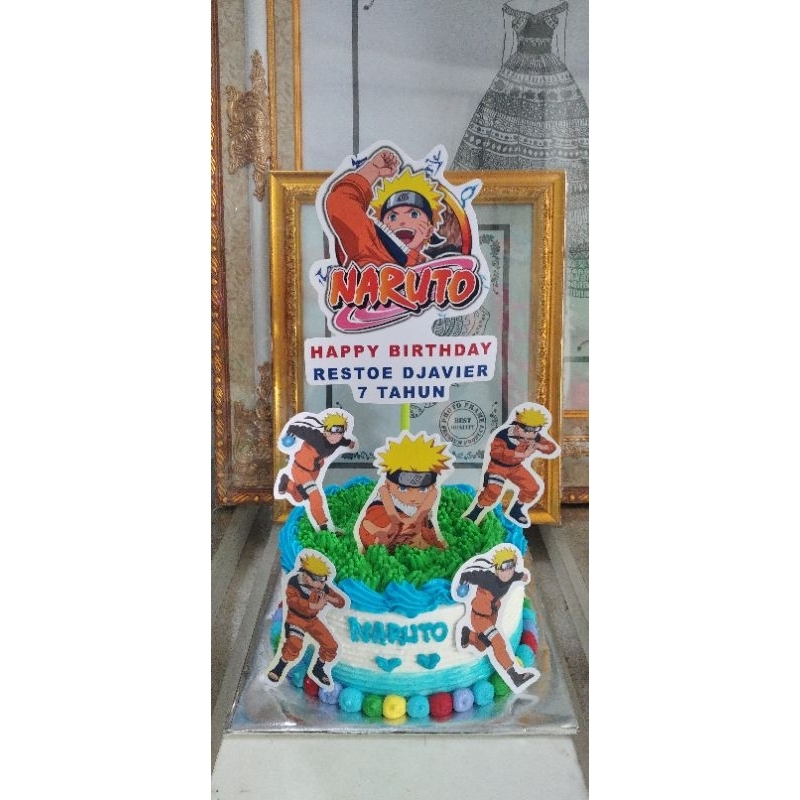 

kue ultah / ulang tahun naruto