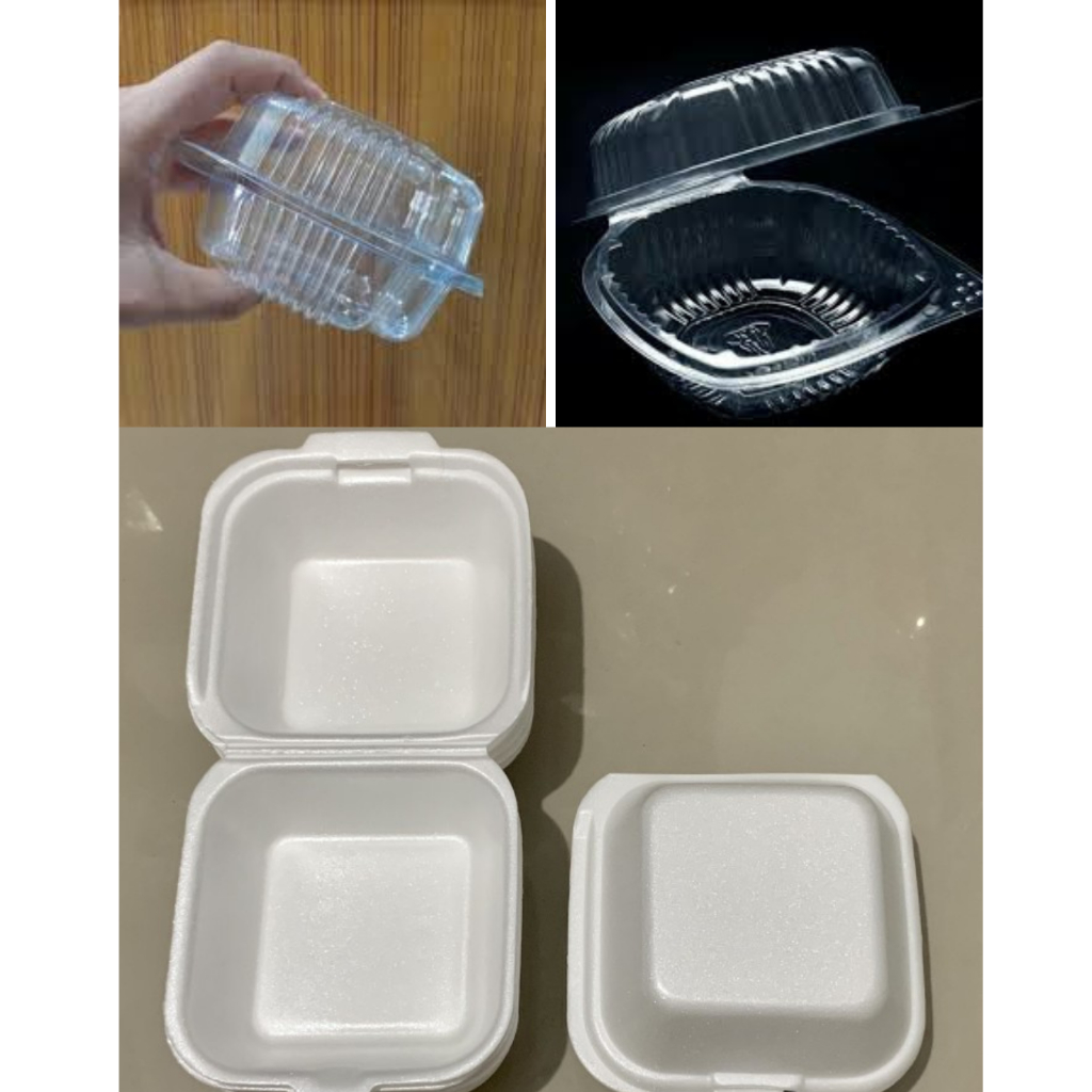 25pcs styrofoam burger/mika burger