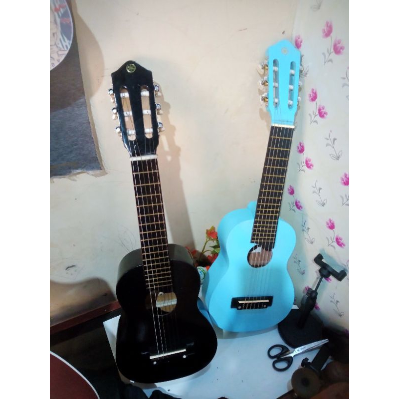 gitar alatmusik gitar lele senar6 nilon dan senar 6setring/akustik