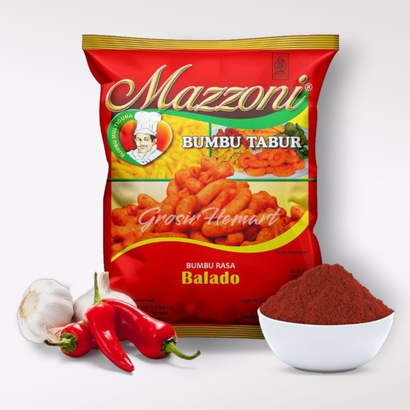 

Mazzoni Bumbu Tabur 100gr (Balado)