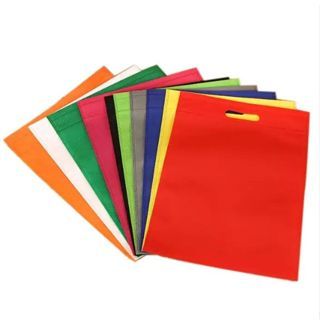 

Tas Goodie bag Oval Uk 30x40 Ketebalan Kain 75 Gsm Dan 65gsm / Spunbond / Tas Kain Polos