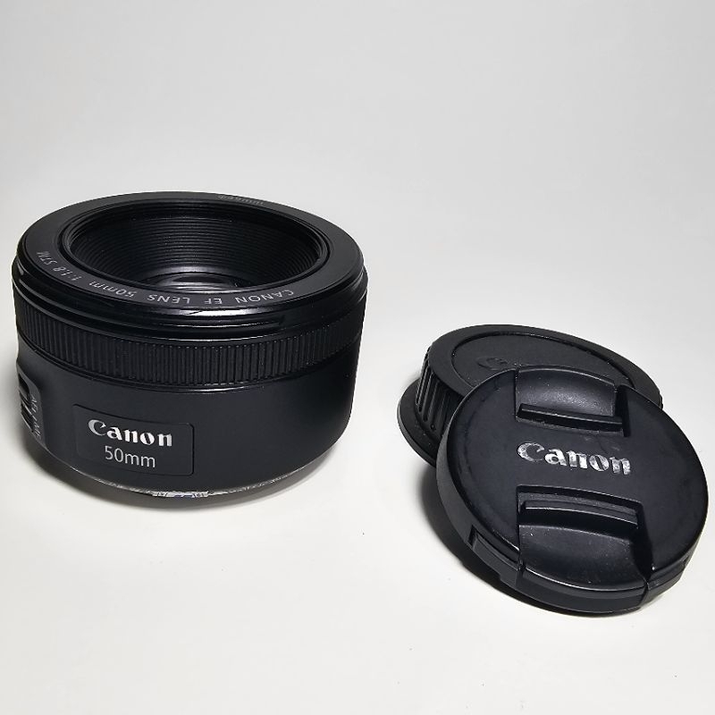 Lensa Canon EF 50mm f1.8 STM - Second Murah Tanpa Box