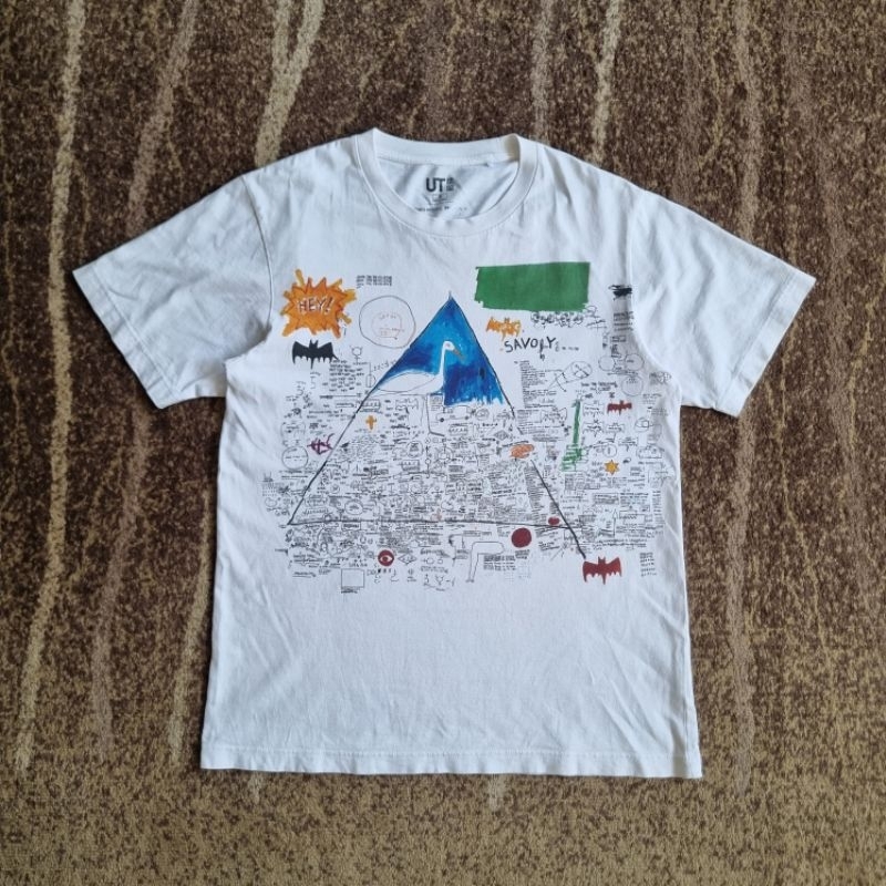 Kaos Uniqlo x Jean Michel Basquiat