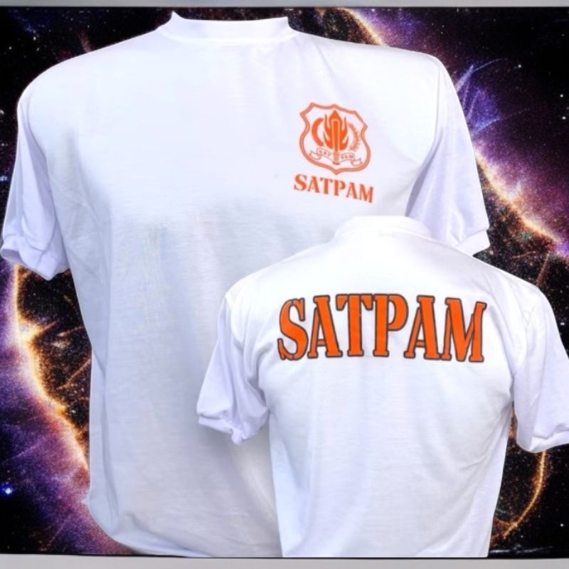 KAOS SATPAM PUTIH..KAOS DALEMAN PUTIH SATPAM..KAOS DALEMAN PUTIH SATPAM