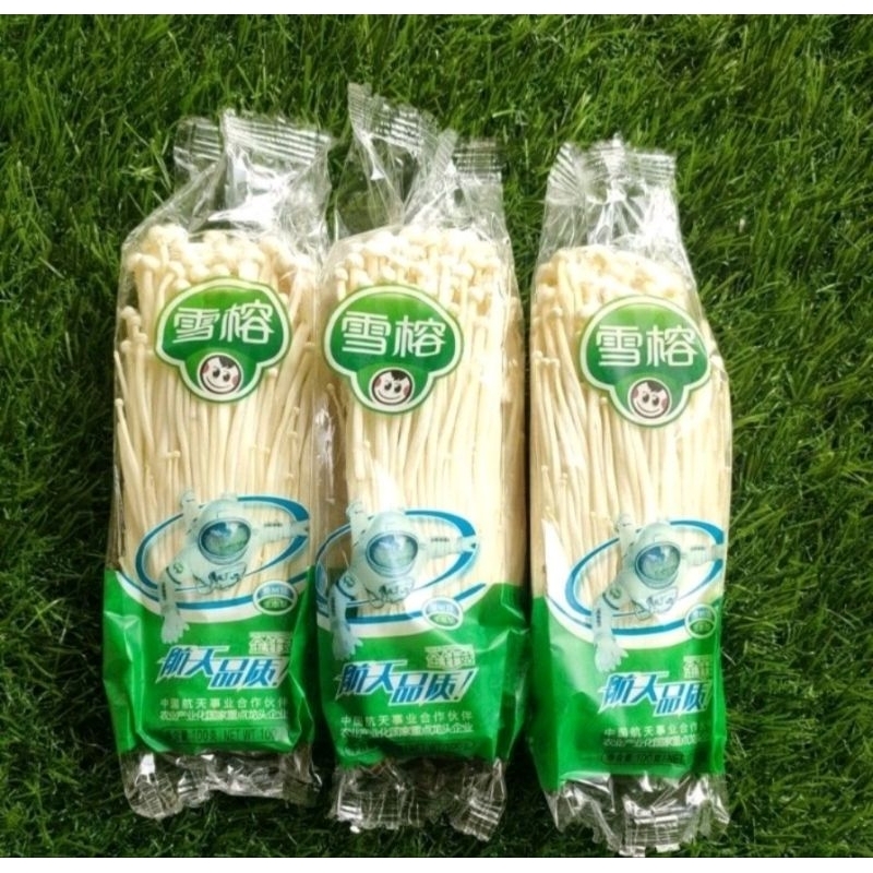 

Jamur Enoki sega 1 bungkus..