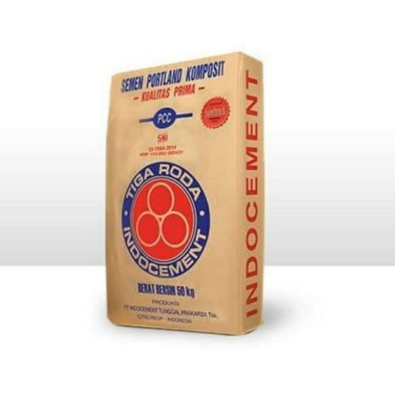 Ecer semen tiga roda/semen tiga roga kiloan/semen portland komposit kualitas prima
