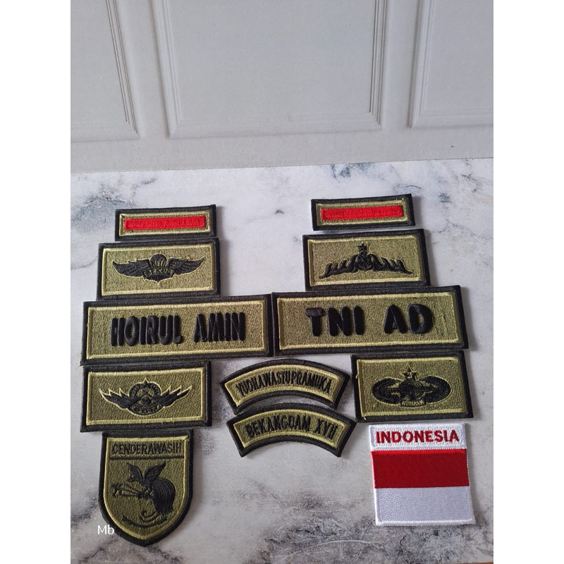 Atribut pdl matra darat / atribut pdl terbaru PERKERAS