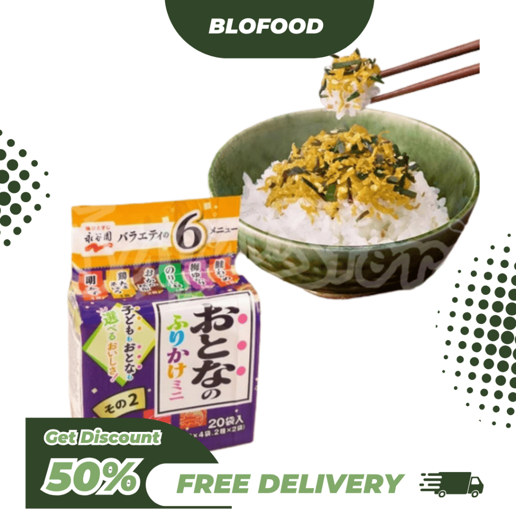 

BF.ID Nagatanien Otona no Furikake : Mini Sono 2 [20 Sachet Mix Versi 2]