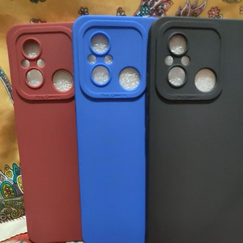 Softcase macaron pro camera XIOMI REDMI 12C / REDMI 13C / 10C / 9C /9A / REDMI 14C