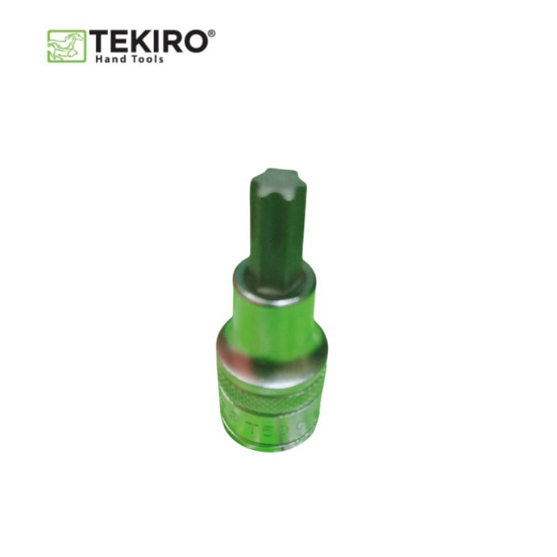 Tekiro Mata Kunci Sok Bintang T50 , Kunci Baut kaliper rem cakram, 1/2 inci T50