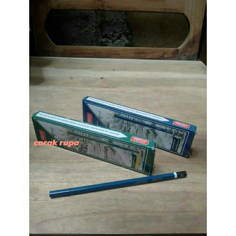 

pencil serut 2B 1 pak isi 12