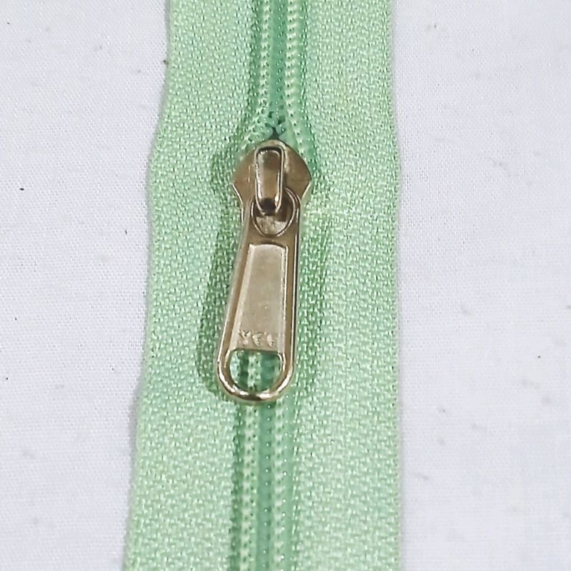 1 Meter Resleting Tas Ransel YEE Dengan Kepala No 5 Warna HIJAU SAGE