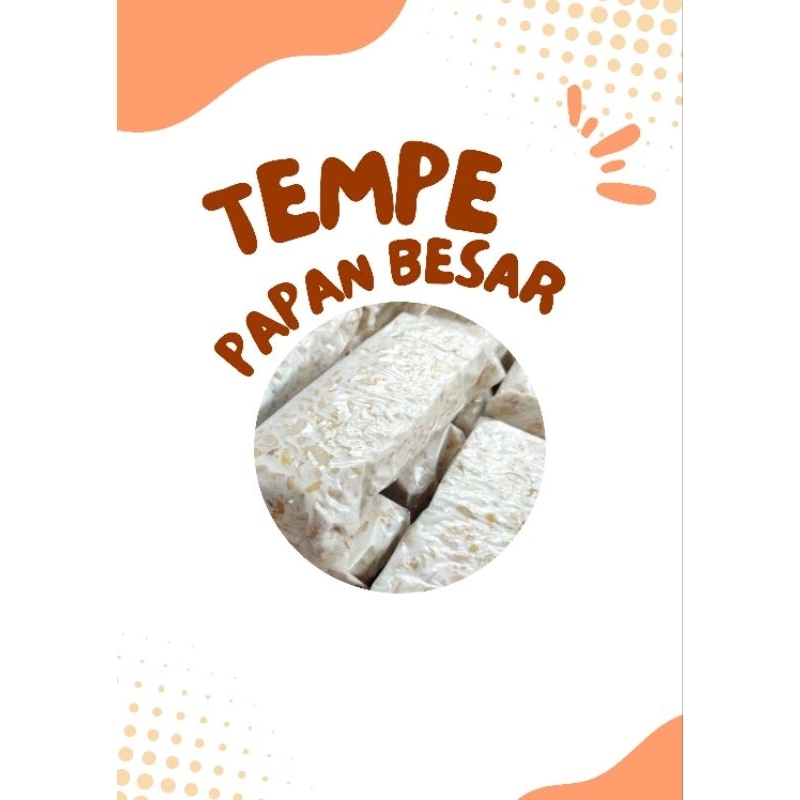 

tempe ukuran besar
