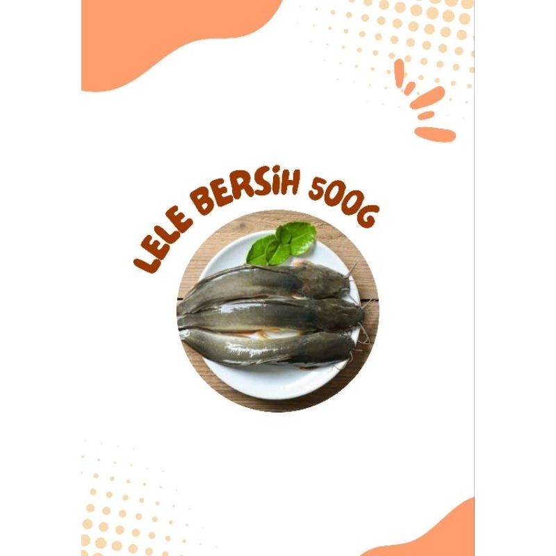 

lele sudah di bersihkan 500gr / 1/2kg