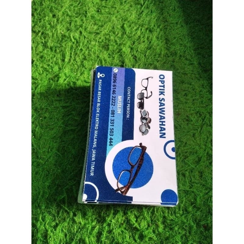 

kartu nama custom bahan art paper 260 gsm termurah free box