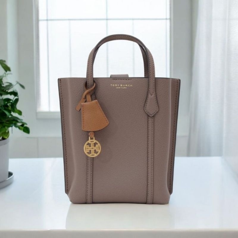 TB PERRY MINI TOTE CLAM SHELL