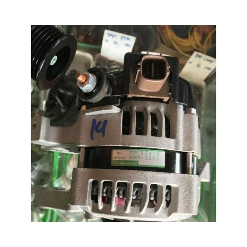(COD) DINAMO AMPERE/ALTERNATOR/DYNAMO PENGISIAN MOBIL TOYOTA GRAND NEW AVANZA/VELOZ/ SIGRA ORIGINAL 