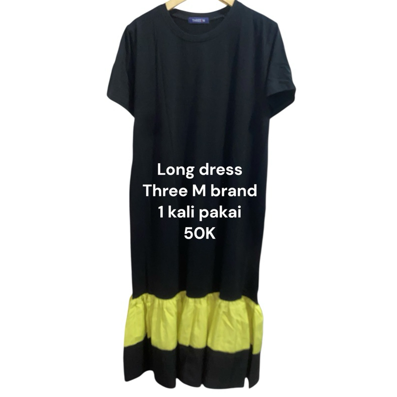 preloved long dress three M