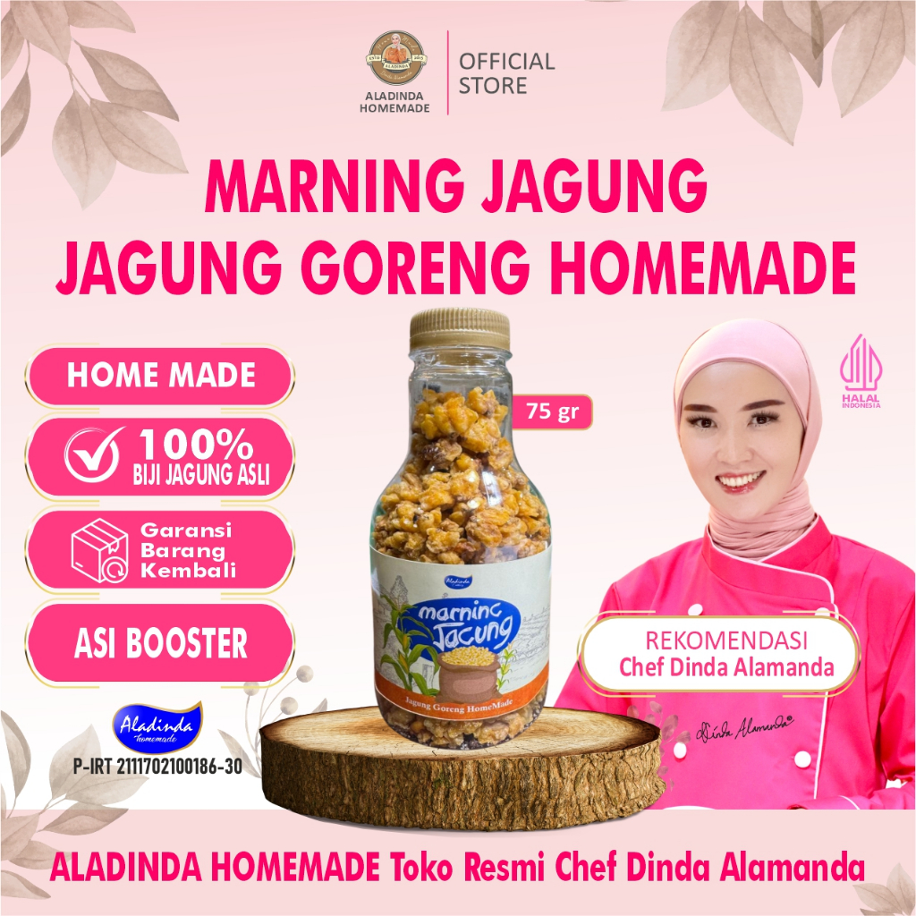 

ALADINDA MARNING JAGUNG RASA ORIGINAL CHEF DINDA ALAMANDA / JAGUNG GORENG HOMEMADE