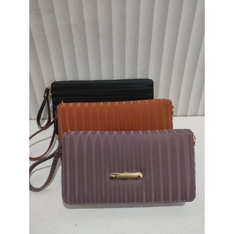 DOMPET PANJANG WANITA ZIPPER ENJI SIMPLE D81/DOMPET WANITA ELIZABETH LALISA KOREA MEWAH BAHAN COCOLI