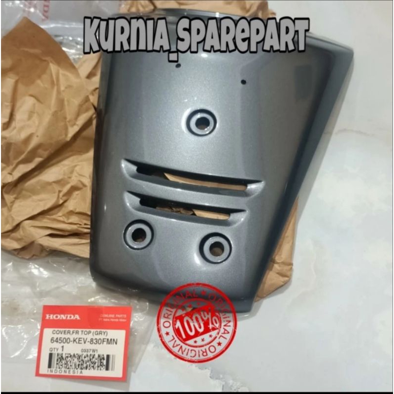 Panel dada dasi depan honda supra X100 abu-abu 64500-KEV-830FMN