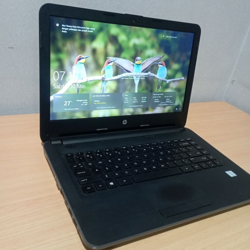 Laptop HP 240 G5 core i3 gen 6 ram 4 gb 14 inc murah