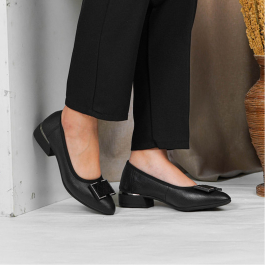 Pollux Monday WPOMS 25 | Sepatu Fantofel Wanita | Sepatu Kerja Wanita | Mules Kerja Wanita