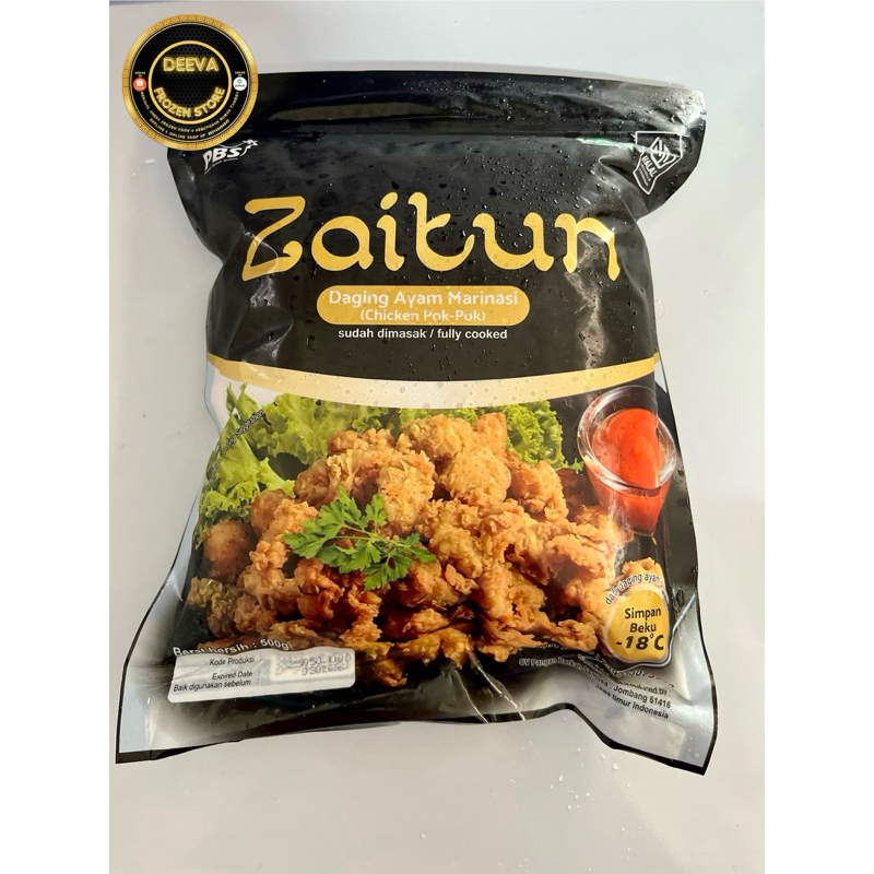 

Zaitun chicken pok pok/daging ayam marinasi 500gr