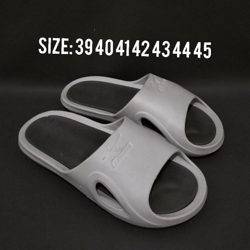 Sandal Selop Putih Mizuno Sendal pria Sandal Slide Cowok Cewek Sandal Selop Pria Terlaris