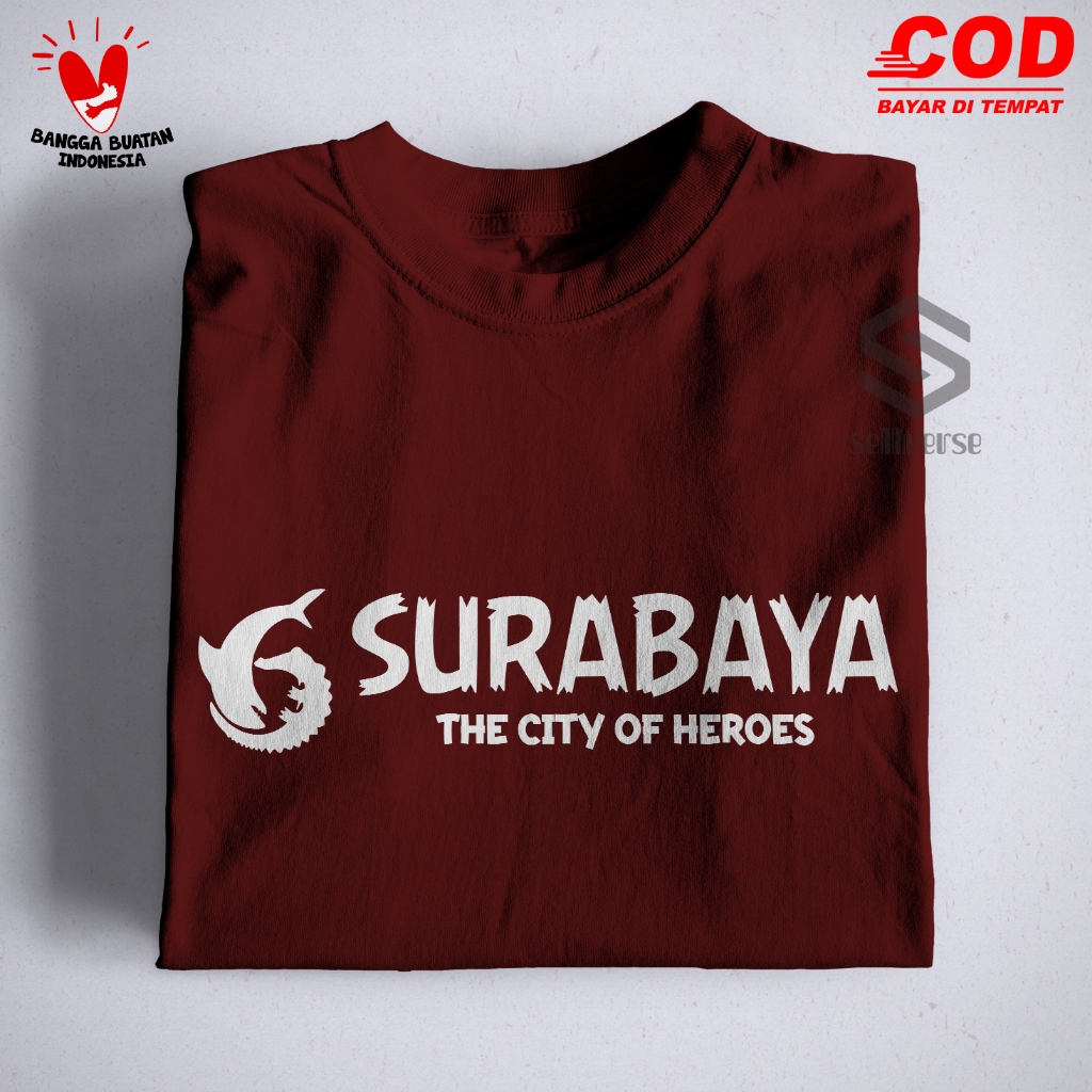 Surabaya / Kaos / Pakaian / Baju / T-Shirt / Murah / Kekinian / Keren / Distro / Pria / Wanita / COD