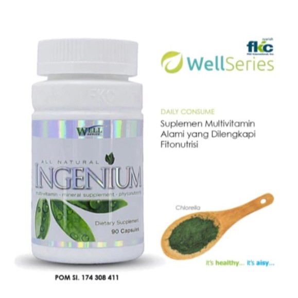 FKC/ INGENIUM/ MULTIVITAMIN DAN MINERAL LENGKAP