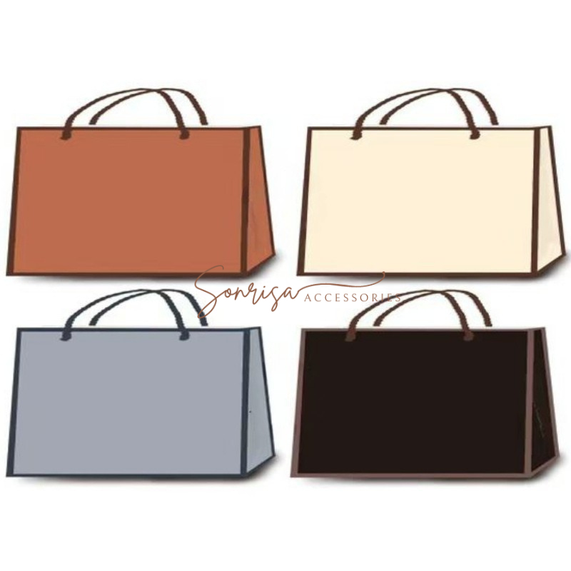 Paper Bag Jumbo Polos Aesthetic / Paperbag Kado Besar / Goodie Bag / Tas Kado Ulang Tahun
