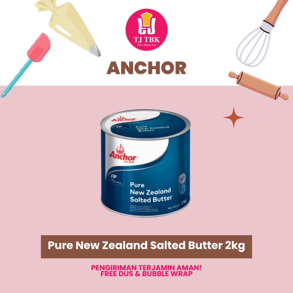 

ANCHOR Pure New Zealand Salted Butter 2kg
